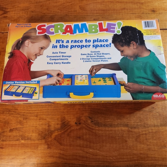 2003 Scramble! The Game Perfection Complete/Working in Great Condition Pre-owned - Picture 9 of 9